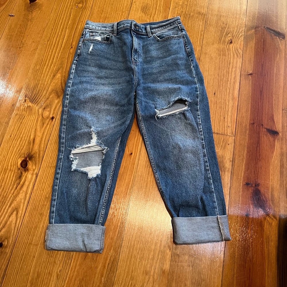 Cello womens high waist jeans boyfriend size 11 - size 10 waist sz 31” like new